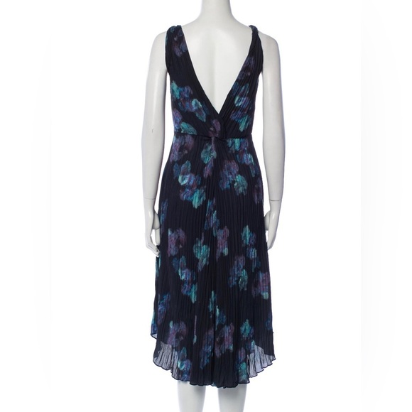 NEW Vince. Floral Print Midi Dress Size 2 - Picture 2 of 4